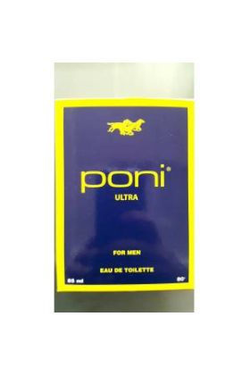 Poni Ultra Erkek Parfümü 85 ml x 4 Adet