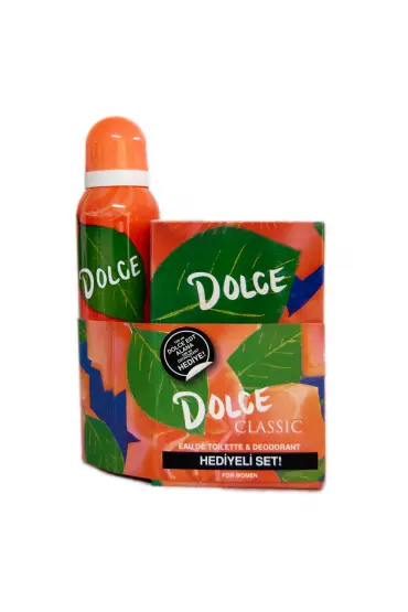 Dolce Edt 100 ML+Deo Classıc  x 2 Adet