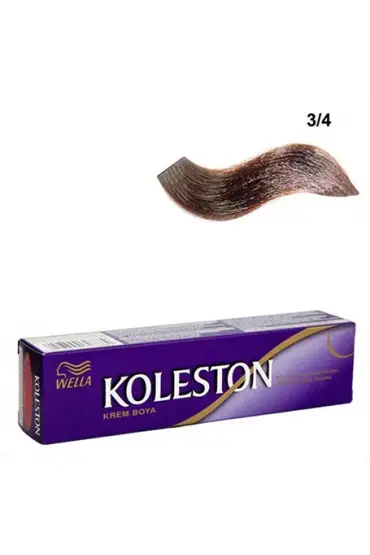 Koleston Tüp Boya  3/4 Koyu Kestane x 3 Adet