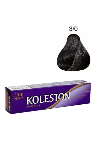 Koleston Tüp Boya  3/0 Koyu Kahve x 3 Adet