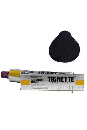 Trinette Tüp Boya 1.1 Mavi Siyah 60 ml x 4 Adet + Sıvı Oksidan 4 Adet 
