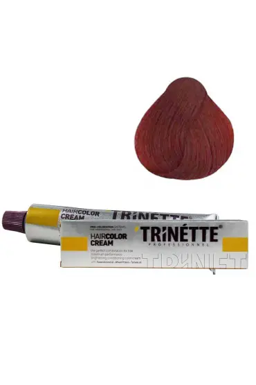 Trinette Tüp 7.6 Kızıl Kumral 60 ml x 4 Adet + Sıvı Oksidan 4 Adet 
