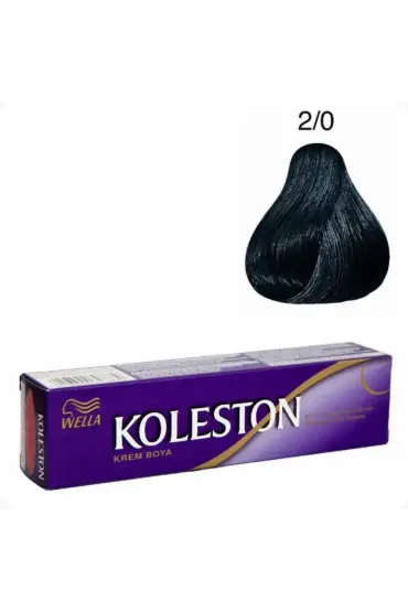 Koleston Tüp Boya  2/0 Siyah x 3 Adet + Sıvı Oksidan 3 Adet 