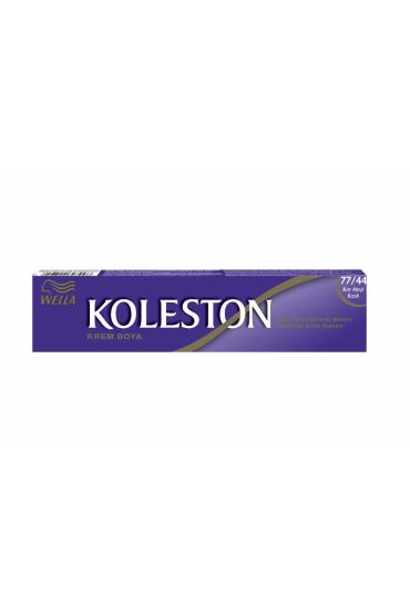 Koleston Tüp Boya 77/44 Kor Ateşi Kızılı x 3 Adet + Sıvı Oksidan 3 Adet 