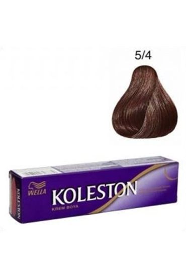 Koleston Tüp Boya  5/4 Açık Kestane x 3 Adet + Sıvı Oksidan 3 Adet 