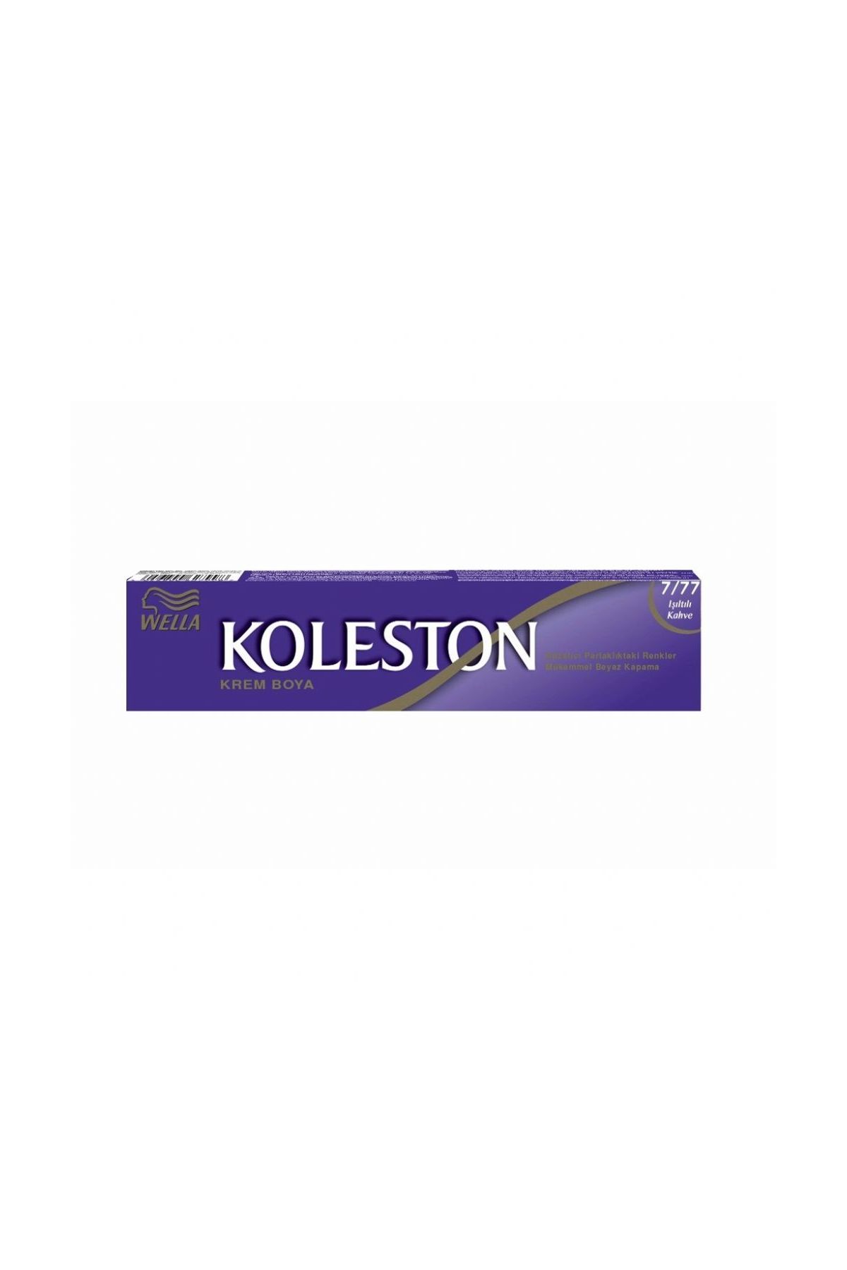 Koleston Tüp Boya  7/77 Işıltılı Kahve  x 2 Adet + Sıvı Oksidan 2 Adet