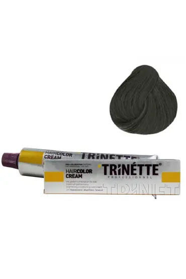 Trinette Tüp Boya 6.11 Koyu Yoğun Küllü Kumral 60 ml  x 2 Adet + Sıvı Oksidan 2 Adet
