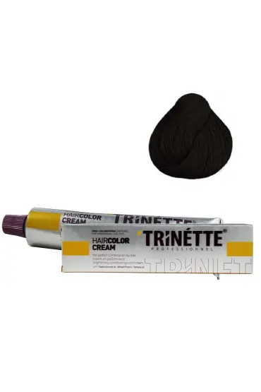 Trinette Tüp Boya 4  Kestane 60 ml + Sıvı oksidan