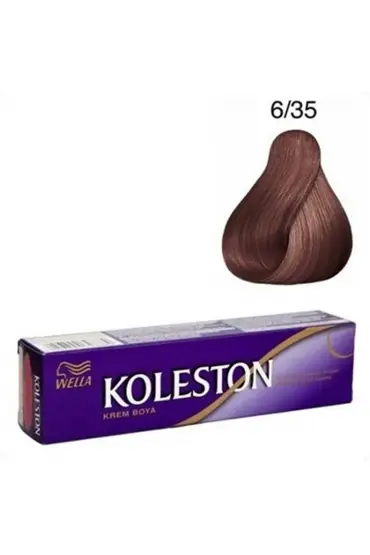 Koleston Tüp Boya  6/35 Elegan Kahve + Sıvı oksidan