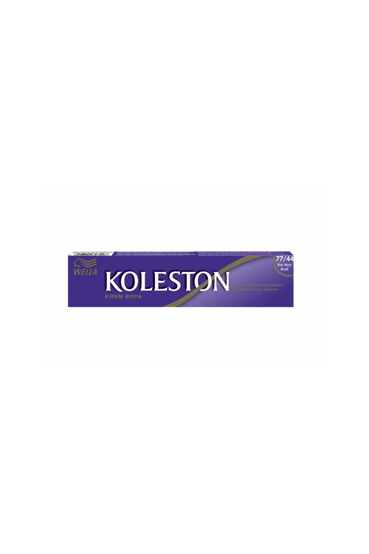 Koleston Tüp Boya 77/44 Kor Ateşi Kızılı + Sıvı oksidan