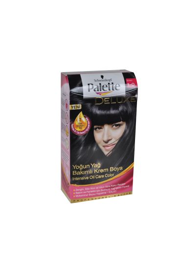 Palette Saç Boyası  1-0 Siyah