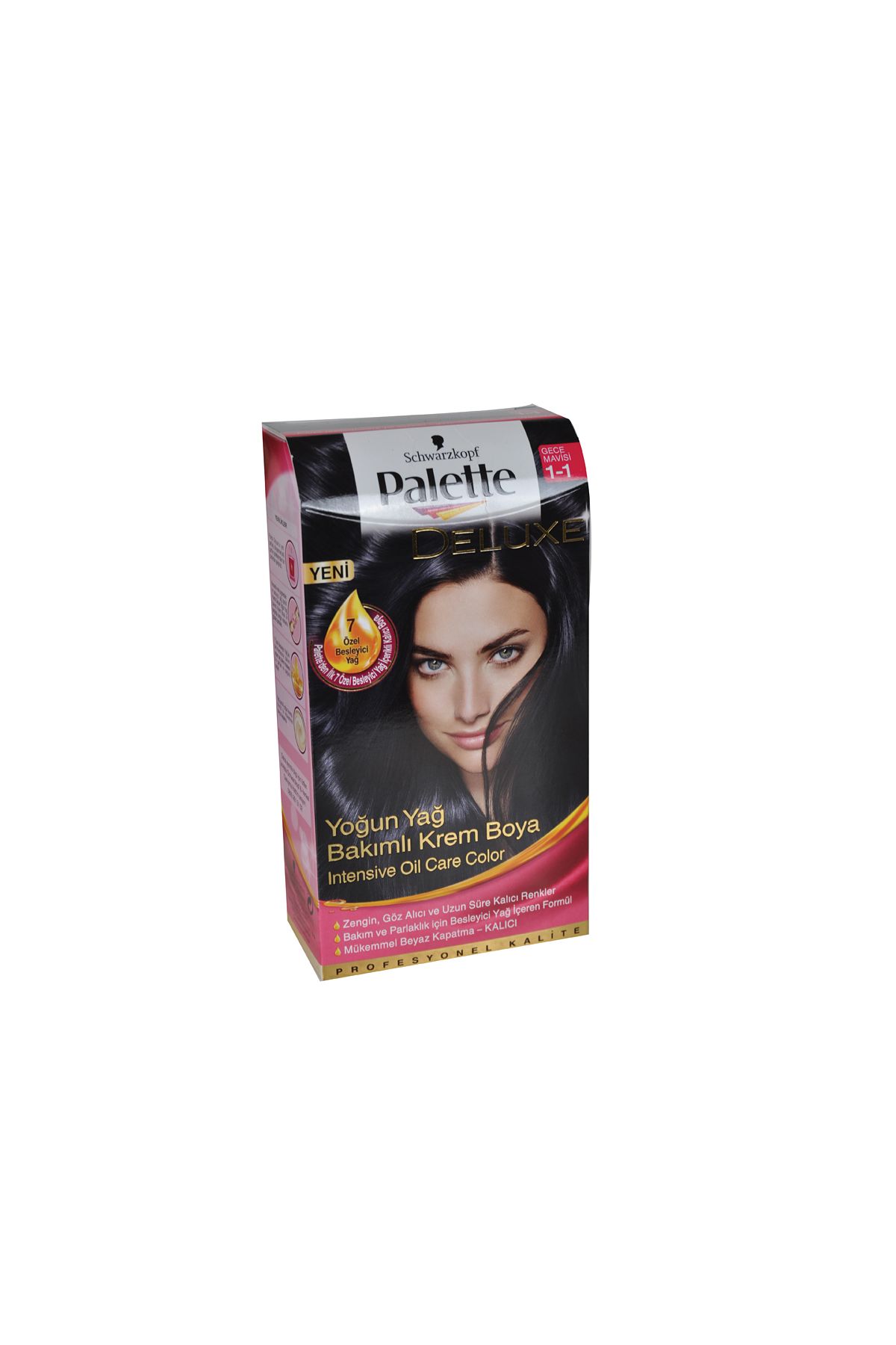 Palette Saç Boyası  1-1 Gece Mavisi