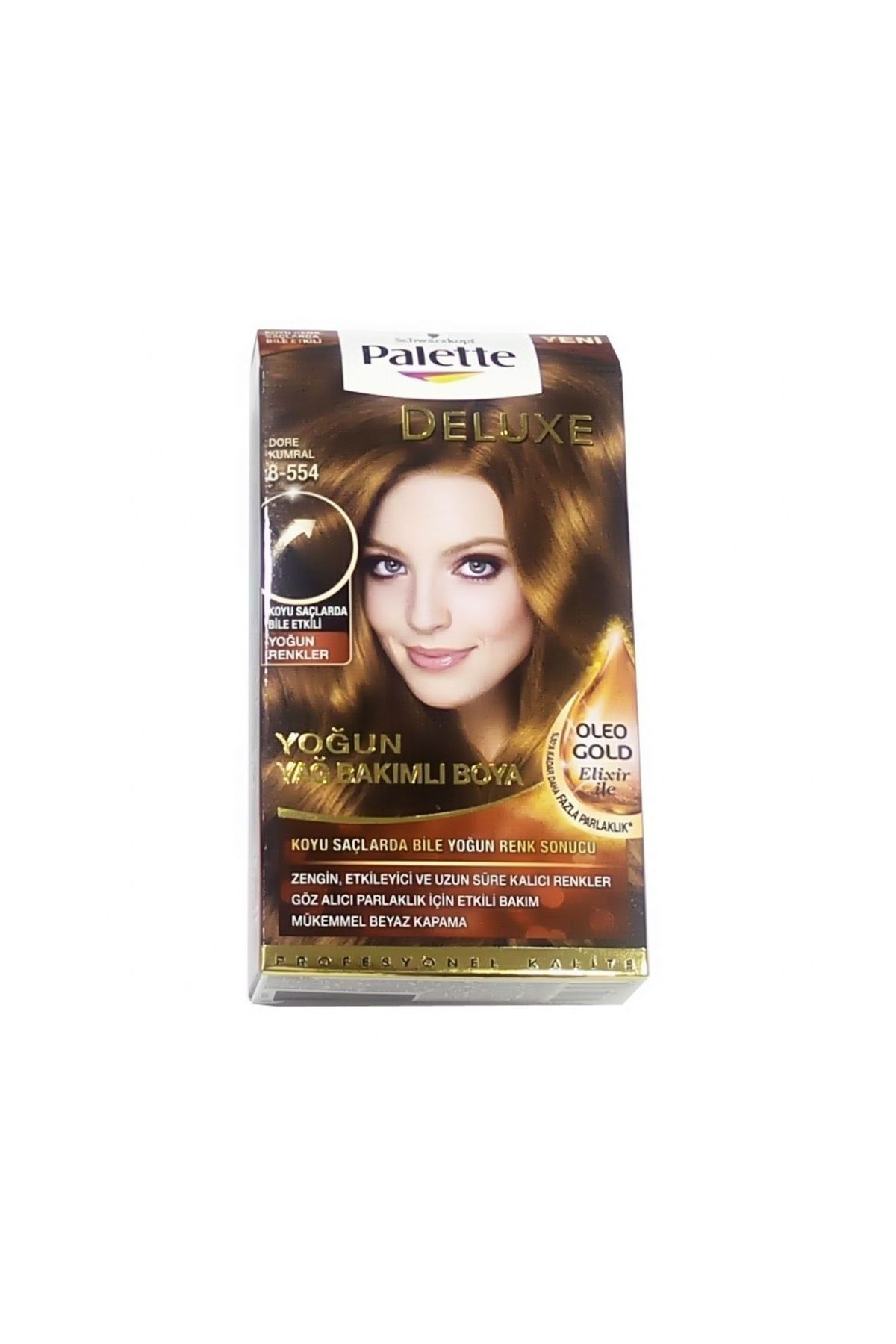 Palette Saç Boyası  8-554 Dore Kumral