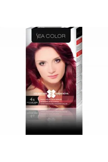 Sea Color Set Boya 4.6 Kestane Kızıl x 4 Adet