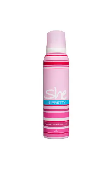 She Deo 150 ML Pretty x 4 Adet