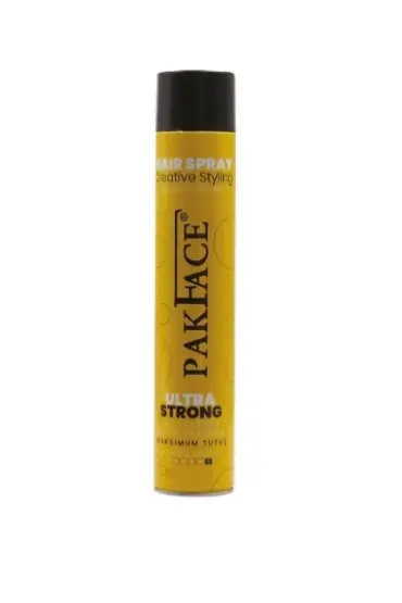 Pakface Ultra Strong Saç Spreyi 400 ml x 3 Adet