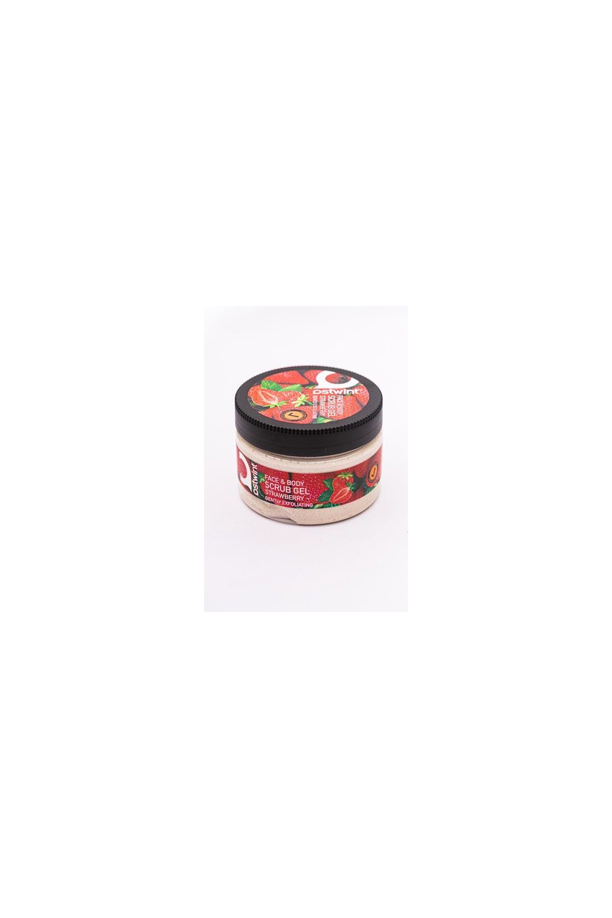 Ostwint Face Body Scrub Gel Strawbarry 300 ML x 2 Adet