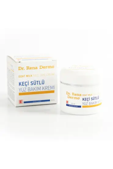 Dr. Rena Dermo Keçi Sütlü Yüz Bakım Kremi  50 ML x 4 Adet