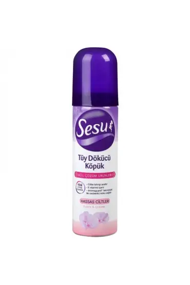 Sesu Tüy Dökücü Sprey Krem Hassas Ciltler 150 ML