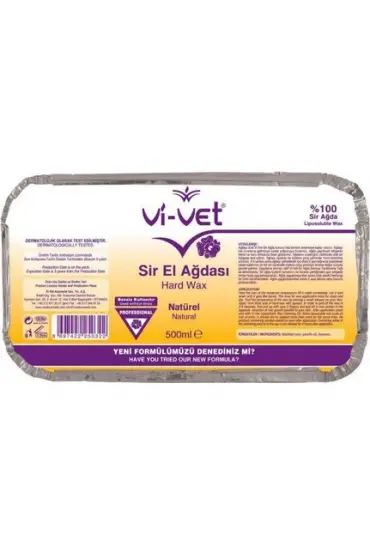 Vi-Vet Sir Ağda 500 ML Naturel x 4 Adet