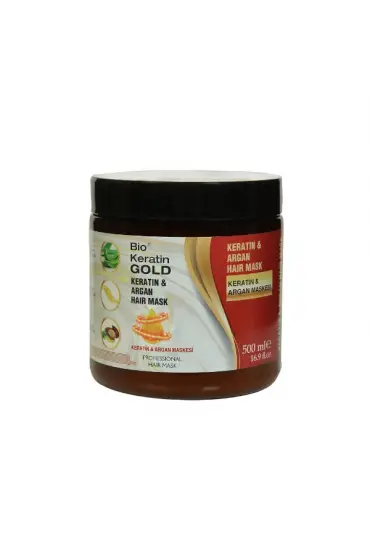 Bio Keratin Gold Argan&keratin Yağlı Saç Bakım Maskesi 500 Ml