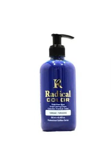 Radical Color Su Bazlı Saç Boyası 250 ml Turkuaz