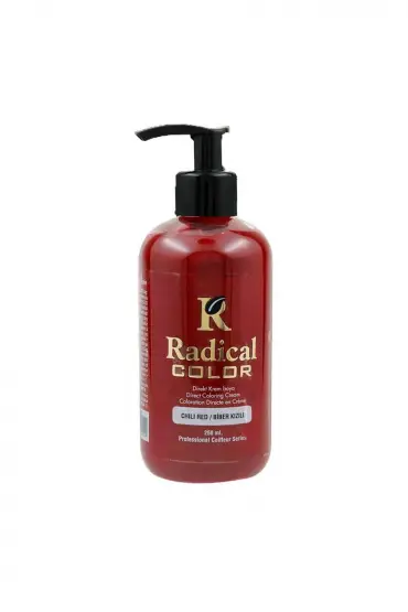 Radical Color Su Bazlı Saç Boyası 250 ml Biber Kızılı x 3 Adet