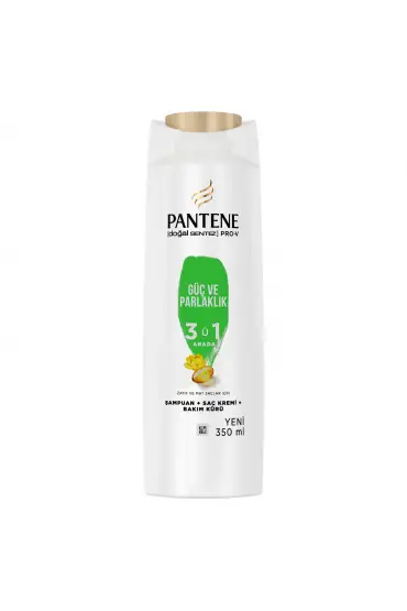 Pantene Şampuan Güç Ve Parlak 350 ml x 6 Adet