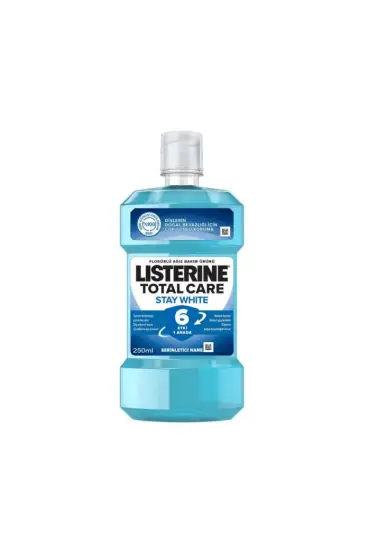 Lısterıne 250 ml Total Care Stay Whıte x 6 Adet