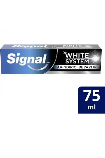 Signal Diş Macunu Whıte System Karbon 75 ml x 12 Adet