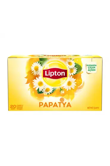 Lipton Bitki Çayı Bardak Papatya 20 Li  x  12 Adet