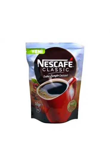 Nescafe Classıc 50 gr Poşet  x 12 Adet