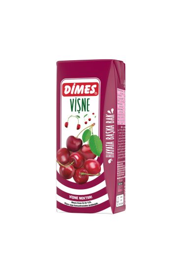 Dimes Meyve Suyu 200ML Vişne x 27 Adet