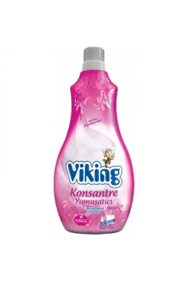 Viking Konsantre Yumuşatıcı  Beauty  Pembe 1440G x 6 Adet