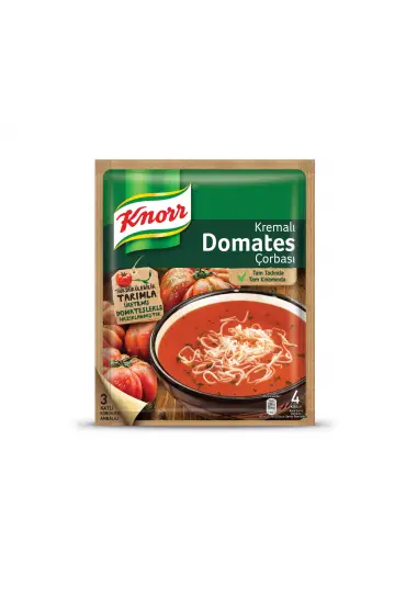 Knorr Çorba Kremalı Domates x 12 Adet