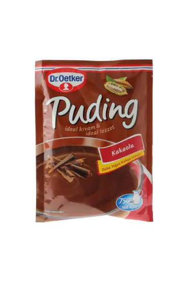 Dr. Oetker Puding Kakaolu 147Gr x 24 Adet