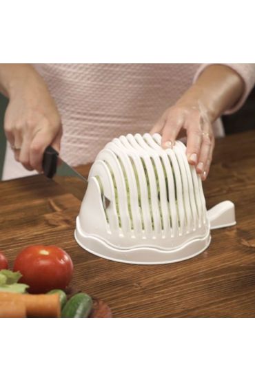 Akrilik Salatamatik & Salata Kesme Aparatı