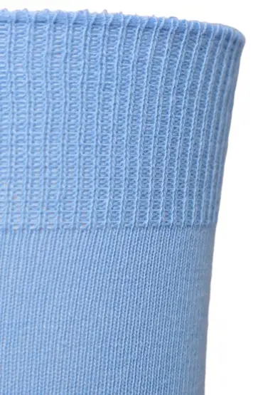 Dikişsiz Soket Çorap 2485 | Açık Mavi