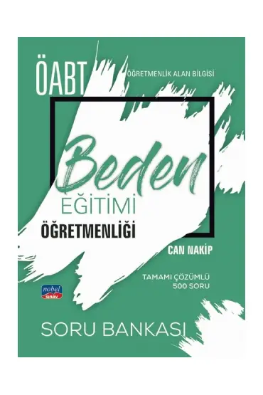 ÖABT Beden Eğitimi Öğretmenliği - Öğretmenlik Alan Bilgisi - Soru Bankası