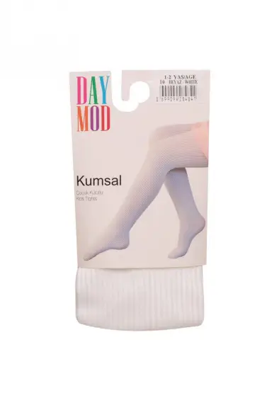 Kumsal Kız Çocuk Külotlu Çorap | Beyaz
