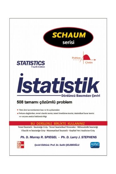 İSTATİSTİK /Statistics - Schaum&39s Serisi