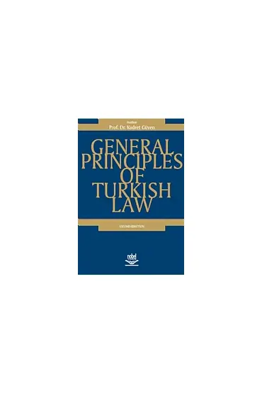 General Principles of Turkish Law