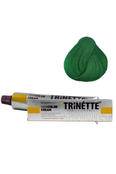 Trinette Tüp Yeşil 60 ml x 3 Adet + Sıvı Oksidan 3 Adet 