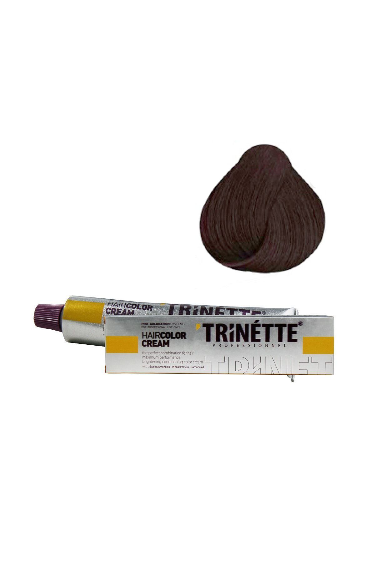 Trinette Tüp 4.66 Vişne Kızıl Kumral 60 ml  x 2 Adet + Sıvı Oksidan 2 Adet