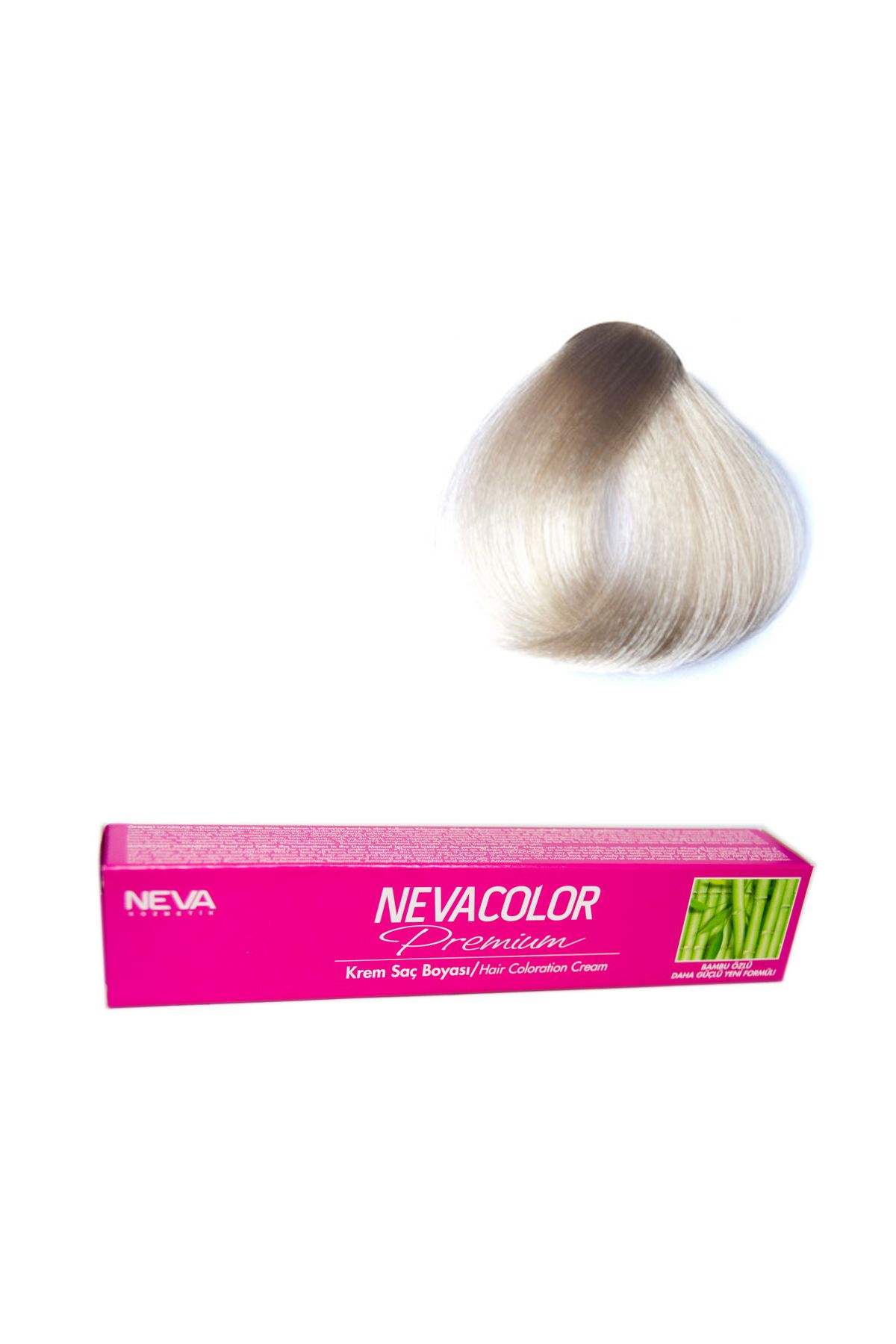 Nevacolor Tüp Boya 12.01 Yoğun Küllü Süper Açıcı + Sıvı oksidan