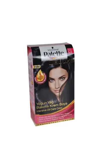 Palette Saç Boyası  1-1 Gece Mavisi