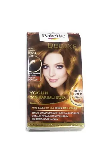 Palette Saç Boyası  8-554 Dore Kumral  x 2 Adet