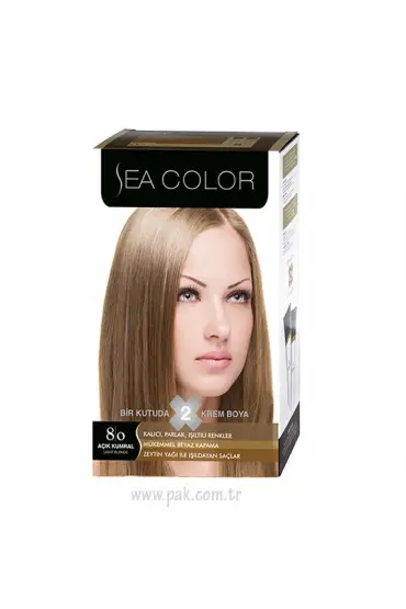 Sea Color Set Boya 8.0 Açık Karamel x 4 Adet