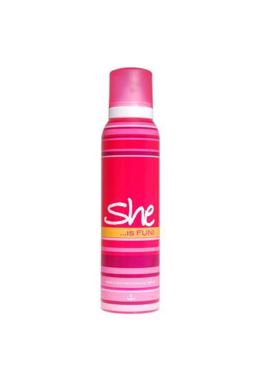She Deo 150 ML Fun x 4 Adet