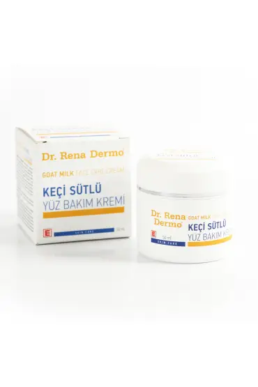 Dr. Rena Dermo Keçi Sütlü Yüz Bakım Kremi  50 ML x 3 Adet